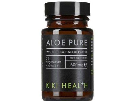 KIKI Health Aloe Pure, 600mg - 20 vcaps Online now