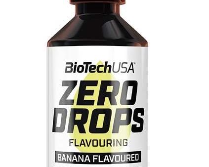 BioTechUSA Zero Drops, Banana - 50 ml Fashion