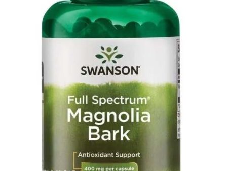 Swanson Full Spectrum Magnolia Bark, 400mg - 60 caps Fashion