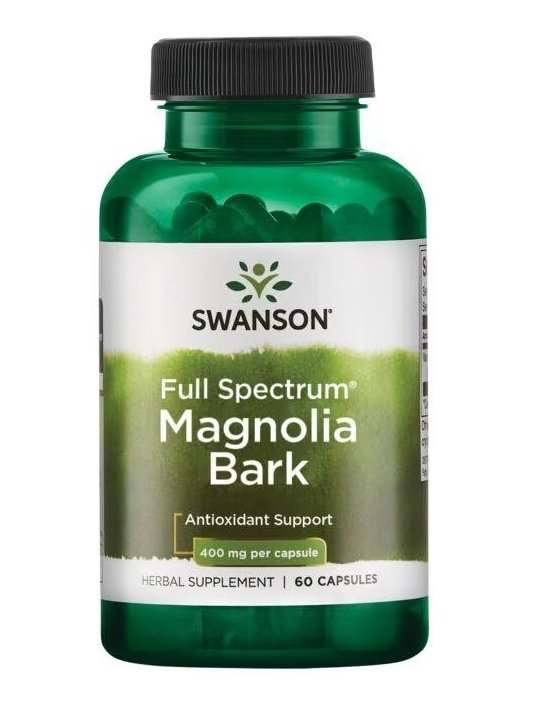 Swanson Full Spectrum Magnolia Bark, 400mg - 60 caps Fashion