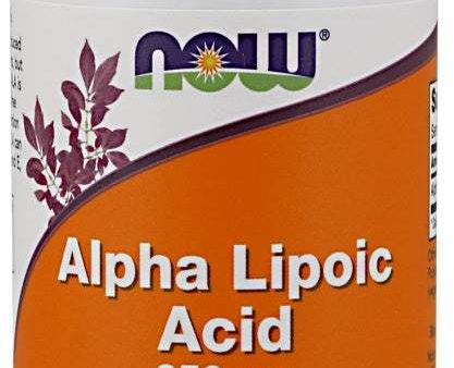 NOW Foods Alpha Lipoic Acid, 250mg - 60 vcaps Supply