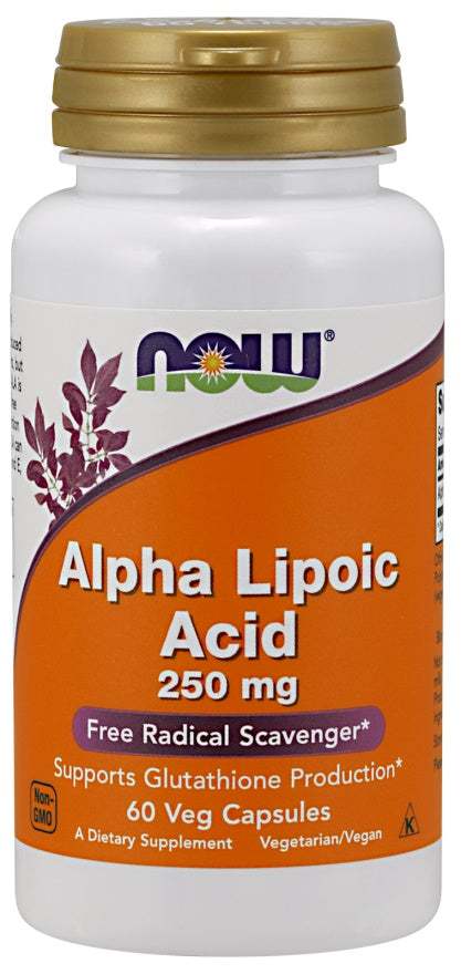 NOW Foods Alpha Lipoic Acid, 250mg - 60 vcaps Supply