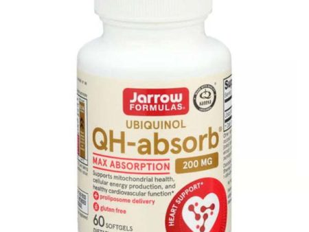 Jarrow Formulas Ubiquinol QH-Absorb 200mg, 60 Softgels Discount