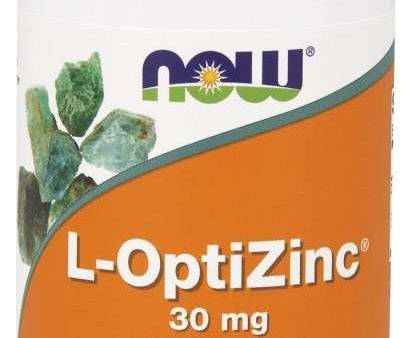 NOW Foods L-OptiZinc, 30mg - 100 vcaps Cheap