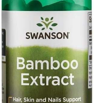 Swanson Bamboo Extract - 60 vcaps Sale