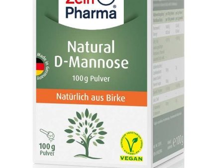 Zein Pharma Natural D-Mannose Powder - 100 grams Online Hot Sale