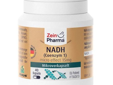 Zein Pharma NADH (Coenzyme 1), 15mg - 40 caps Sale