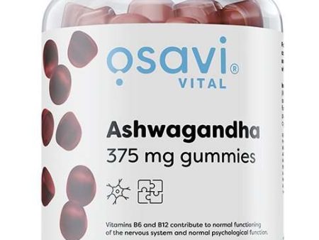 Osavi Ashwagandha 375mg Gummies, Cherry - 90 gummies Online Sale