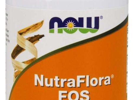 NOW Foods NutraFlora FOS, Pure Powder - 113 grams Online now