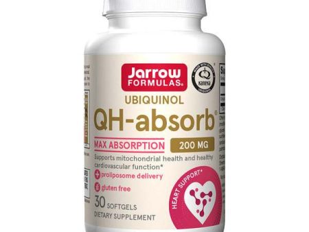 Jarrow Formulas Ubiquinol QH-absorb, 200mg - 30 softgels Discount