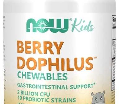 NOW Foods BerryDophilus Kids Chewables - 120 chewables Online