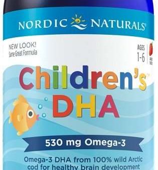 Nordic Naturals Children s DHA, 530mg Omega-3 Strawberry - 473 ml Fashion