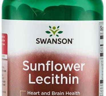 Swanson Sunflower Lecithin - 90 softgels Online