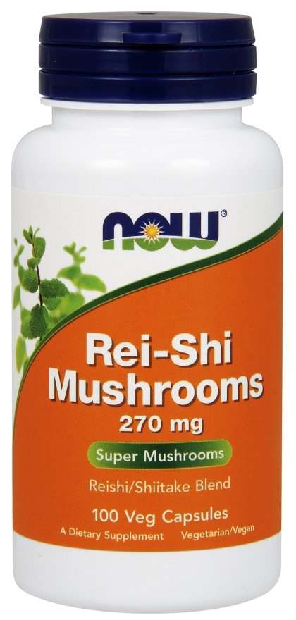 NOW Foods Rei-Shi Mushrooms, 270mg - 100 vcaps Online Sale