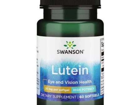 Swanson Lutein, 20mg - 60 softgels Discount