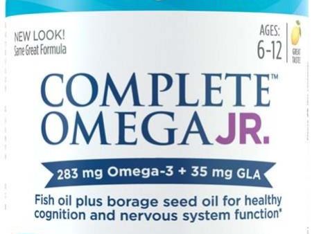 Nordic Naturals Complete Omega Junior, 283mg Lemon - 180 mini softgels Online