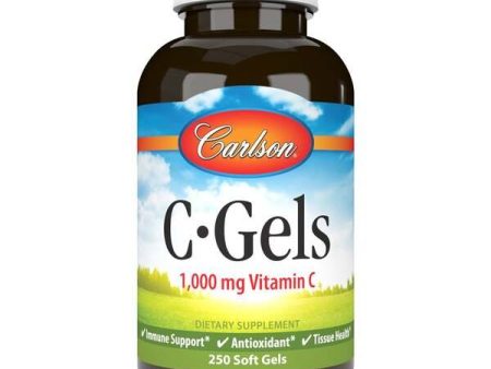 Carlson Labs C-Gels, 1000mg - 250 softgels Online Sale