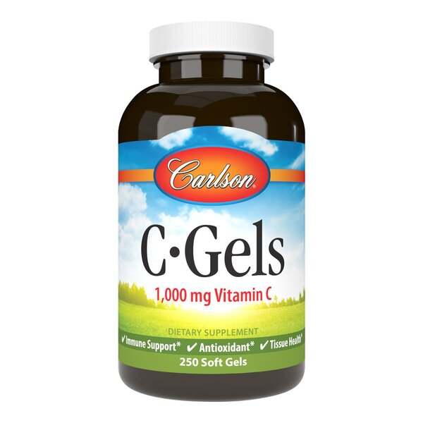 Carlson Labs C-Gels, 1000mg - 250 softgels Online Sale