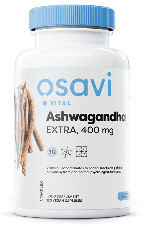 Osavi Ashwagandha Extra, 400mg - 120 vegan caps For Sale