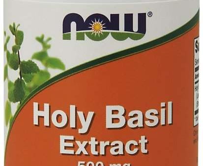 NOW Foods Holy Basil Extract, 500mg - 90 vcaps Online now