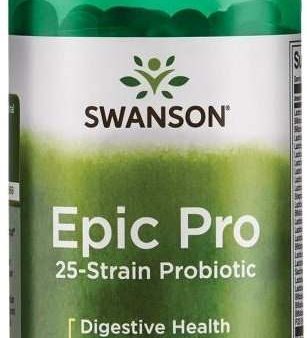 Swanson Epic Pro 25-Strain Probiotic - 30 vcaps Discount