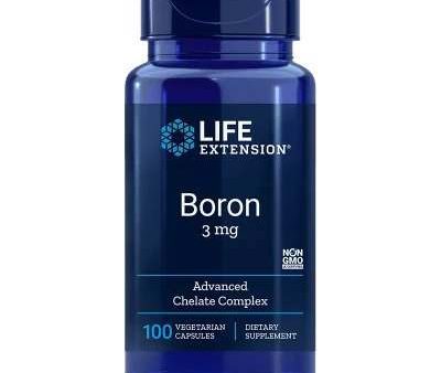 Life Extension Boron, 3mg - 100 vcaps For Discount