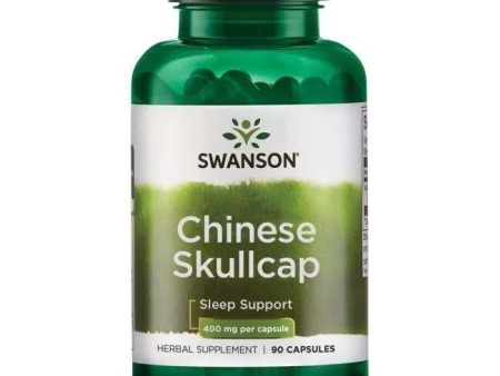 Swanson Chinese Skullcap, 400mg - 90 caps For Discount