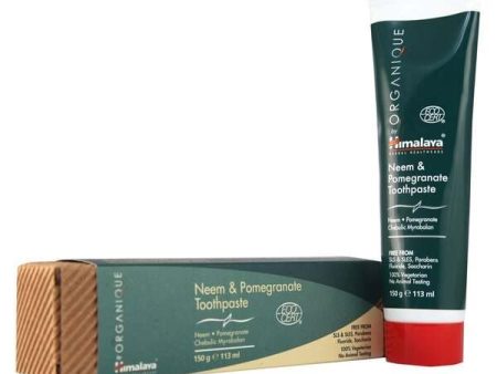 Himalaya Neem & Pomegranate Toothpaste - 150 grams For Discount