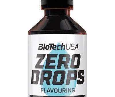 BioTechUSA Zero Drops, Coconut Macaron - 50 ml For Discount