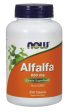 NOW Foods Alfalfa, 650mg - 250 tablets on Sale