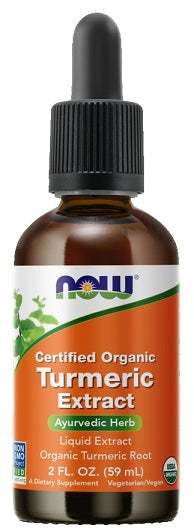 NOW Foods Turmeric Extract Liquid, Organic - 59 ml Online