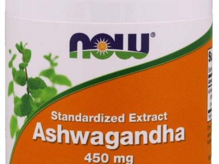 NOW Foods Ashwagandha Extract, 450mg - 180 vcaps For Cheap