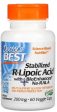 Doctor s Best Stabilized R-Lipoic Acid with BioEnhanced Na-RALA, 200mg - 60 vcaps For Discount