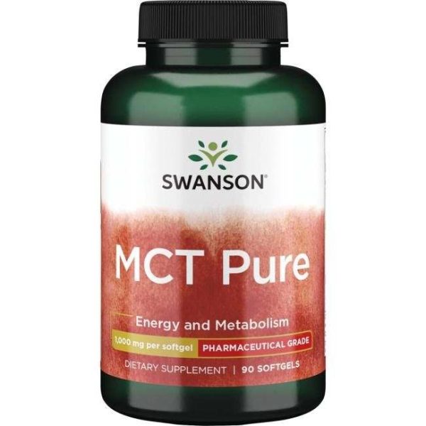 Swanson MCT Pure, 1000mg - 90 softgels Sale