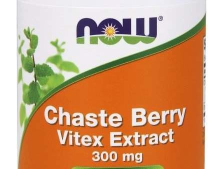 NOW Foods Chaste Berry Vitex Extract, 300mg - 90 vcaps Supply