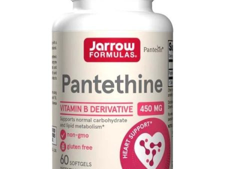 Jarrow Formulas - Pantethine 450mg, 60 Softgels For Sale