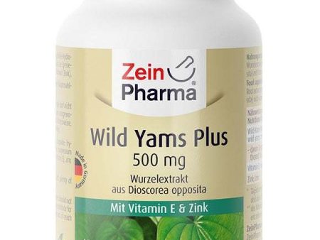 Zein Pharma Wild Yams Plus, 500mg - 120 caps on Sale