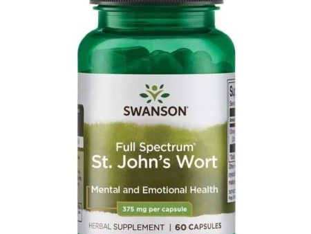 Swanson St John s Wort, 375mg - 60 caps Online Sale