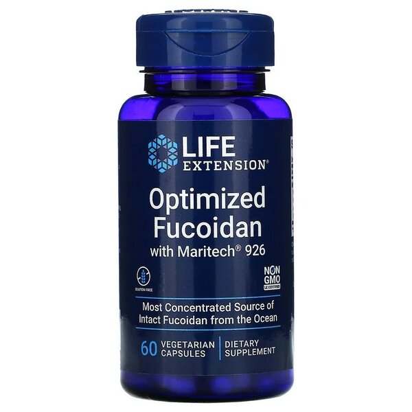 Life Extension Optimized Fucoidan with Maritech 926 - 60 vcaps Online now