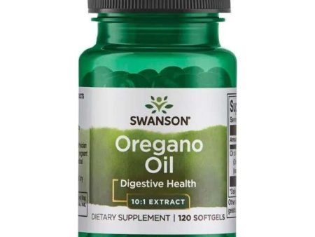 Swanson Oregano Oil 10:1 Extract - 120 softgels Cheap