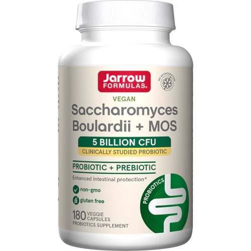 Jarrow Formulas Saccharomyces Boulardii + MOS - 180 vcaps Cheap