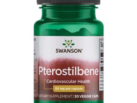 Swanson Pterostilbene, 50mg - 30 vcaps Fashion