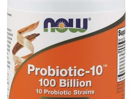 NOW Foods Probiotic-10, 100 Billion - 60 vcaps For Sale