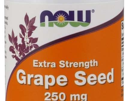 NOW Foods Grape Seed, 250mg Extra Strength - 90 vcaps For Discount