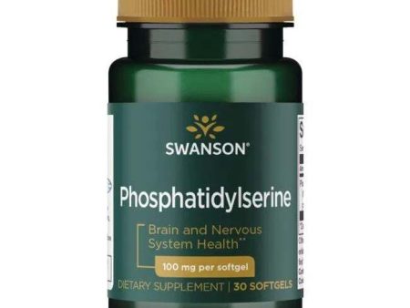 Swanson Phosphatidylserine, 100mg - 30 softgels For Cheap