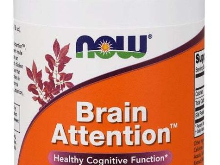 NOW Foods Brain Attention - 60 chewables on Sale