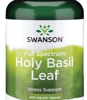 Swanson Holy Basil Leaf, 400mg - 120 caps Online now