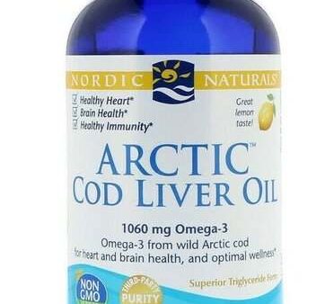 Nordic Naturals Arctic Cod Liver Oil, 1060mg Lemon - 237 ml For Cheap