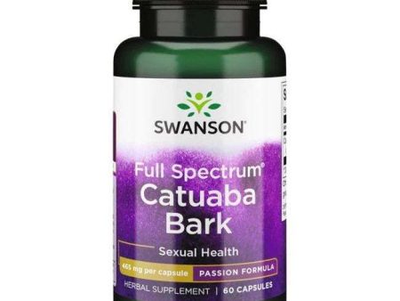 Swanson Full Spectrum Catuaba Bark, 465mg - 60 caps For Sale