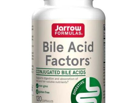 Jarrow Formulas Bile Acid Factors - 120 caps For Sale